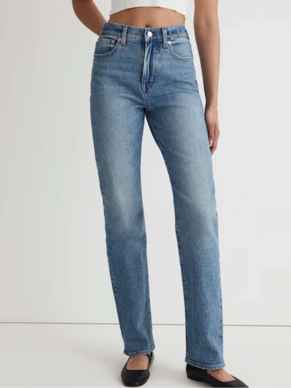 Madewell The Tall '90s Straight Jean Size 27